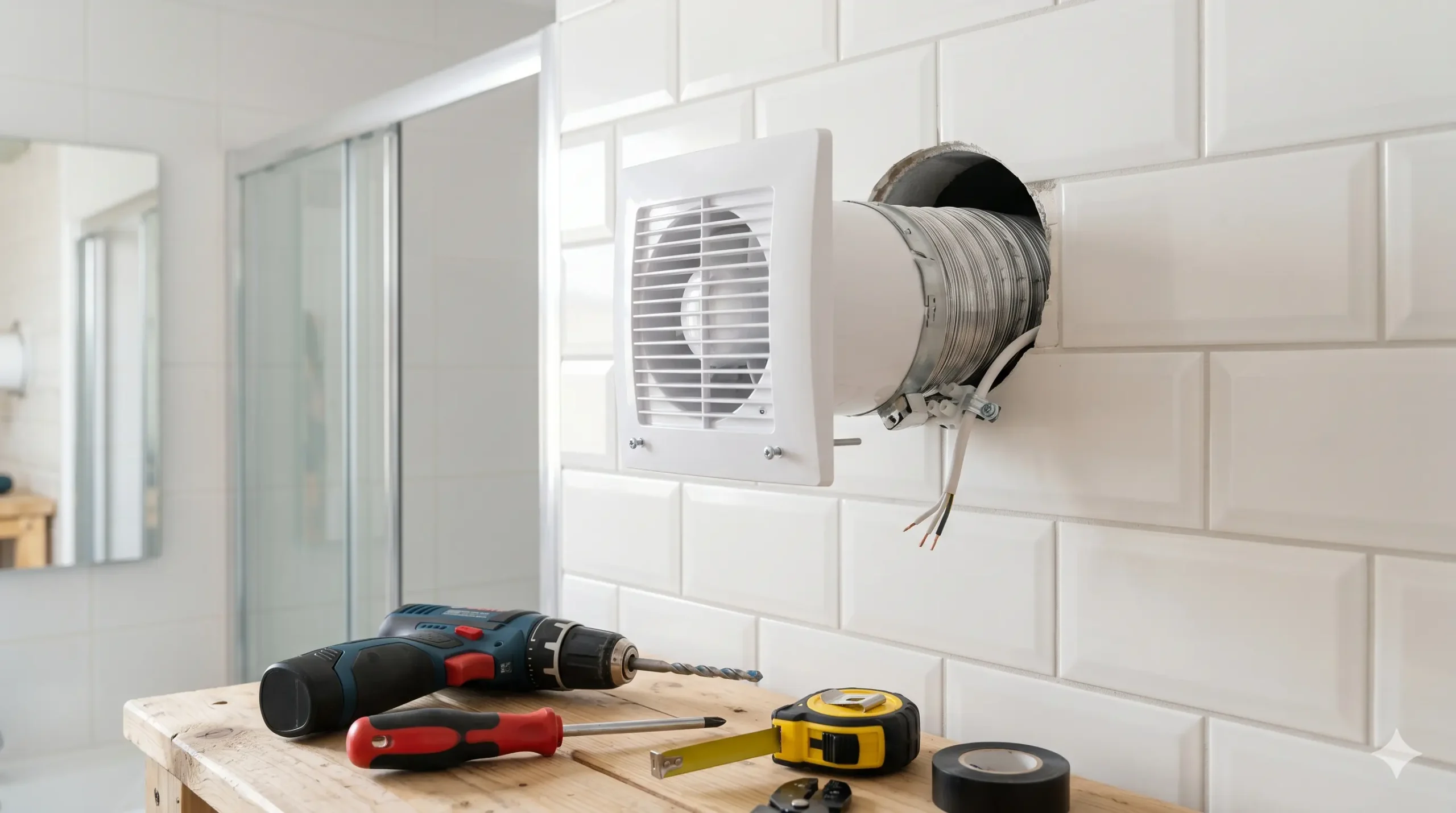 cómo instalar extractor baño