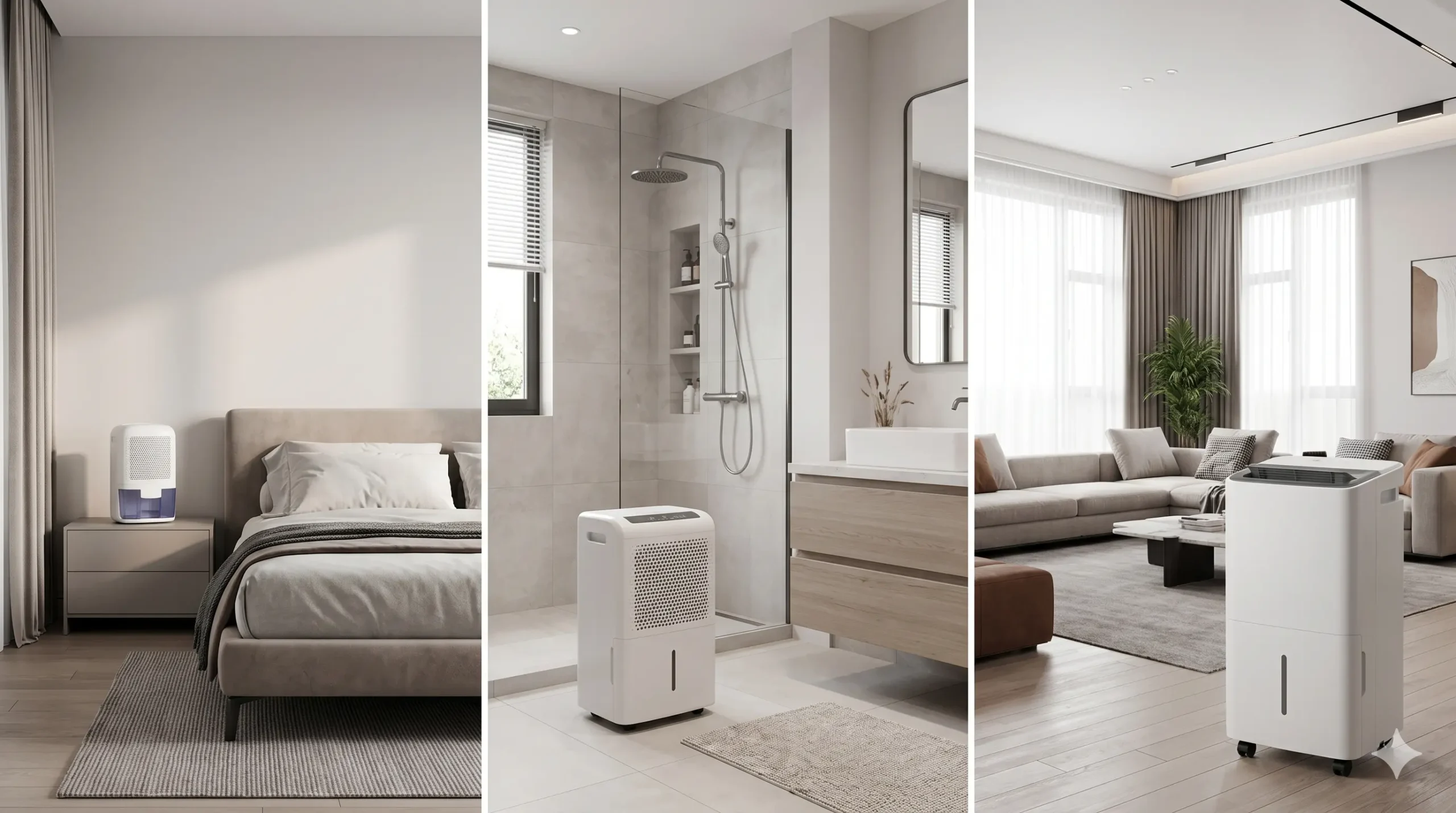 Elegir deshumidificador según estancia