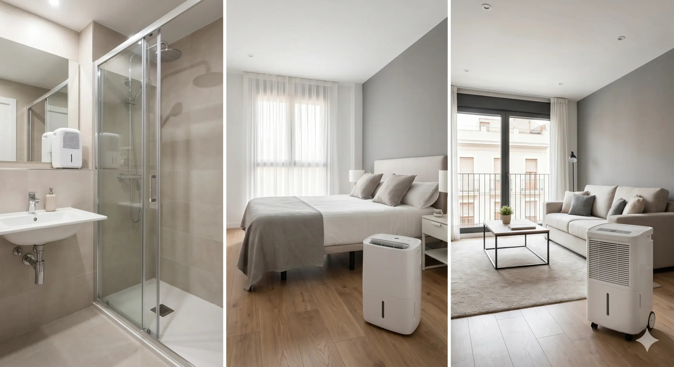 Elegir deshumidificador según la estancia