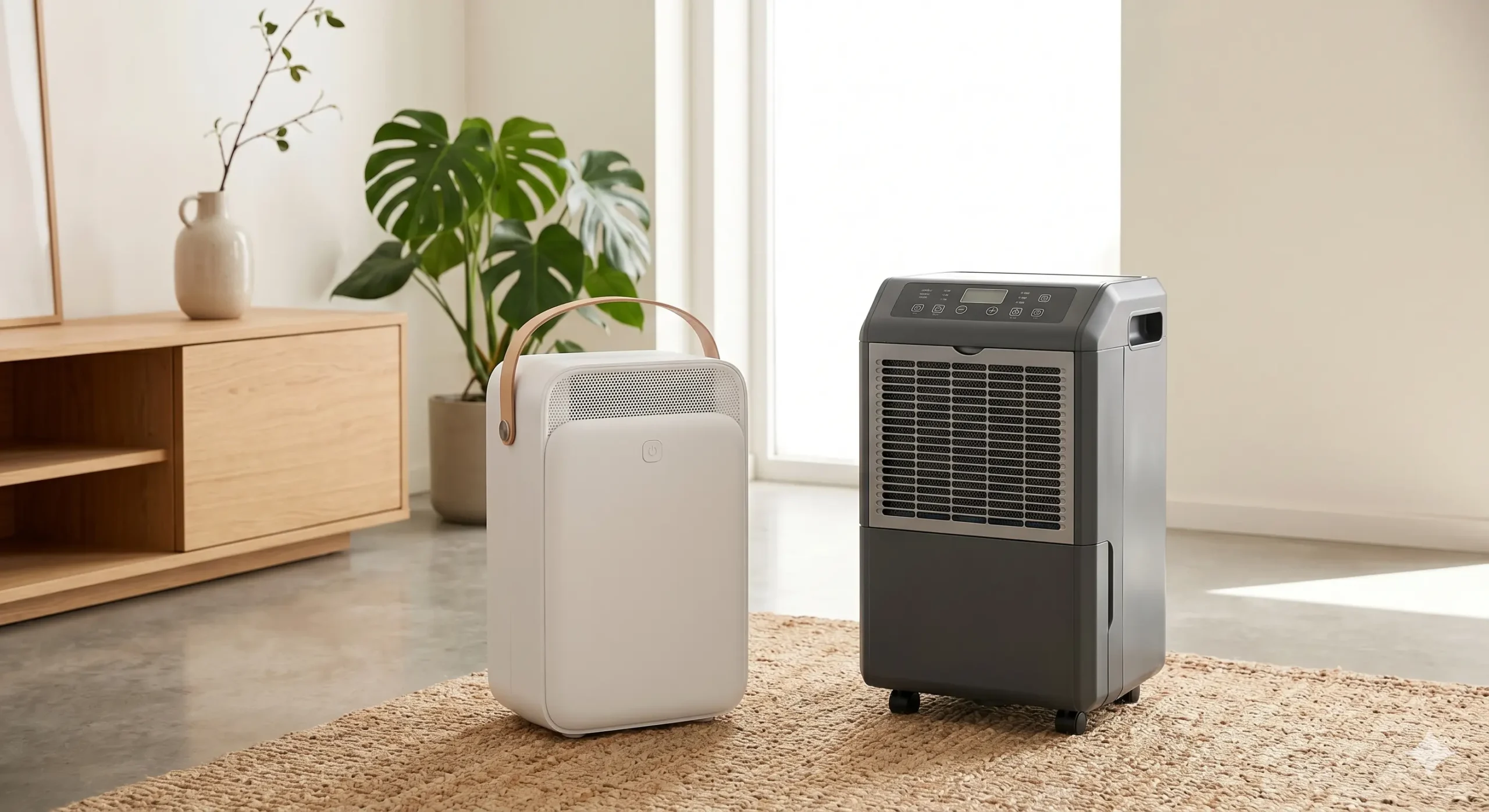 Comparativa entre deshumidificadores desecantes y de compresor