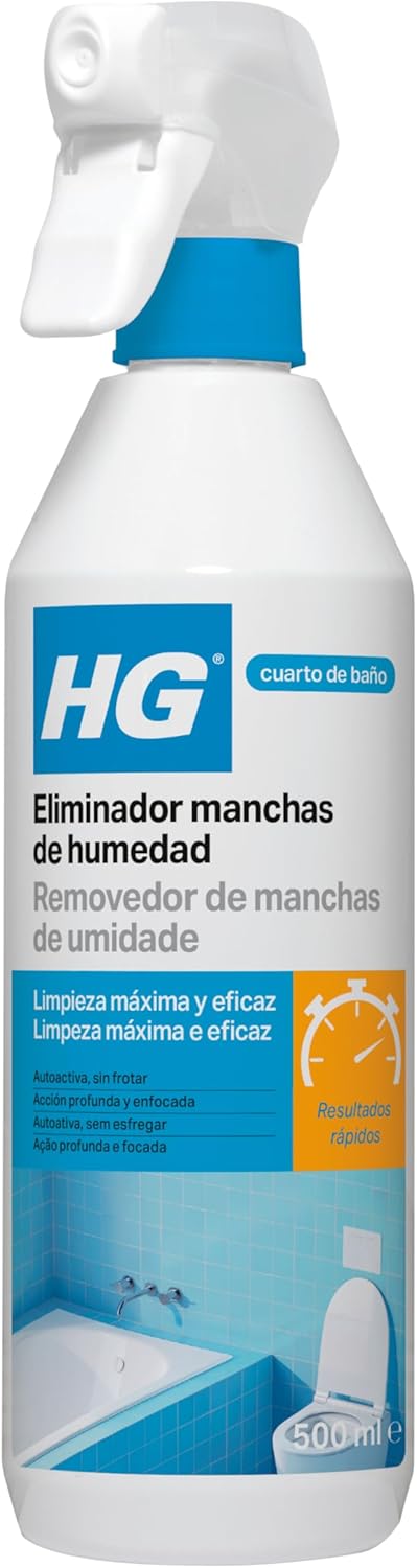 HG eliminador de manchas de humedad para moho por humedad relativa alta