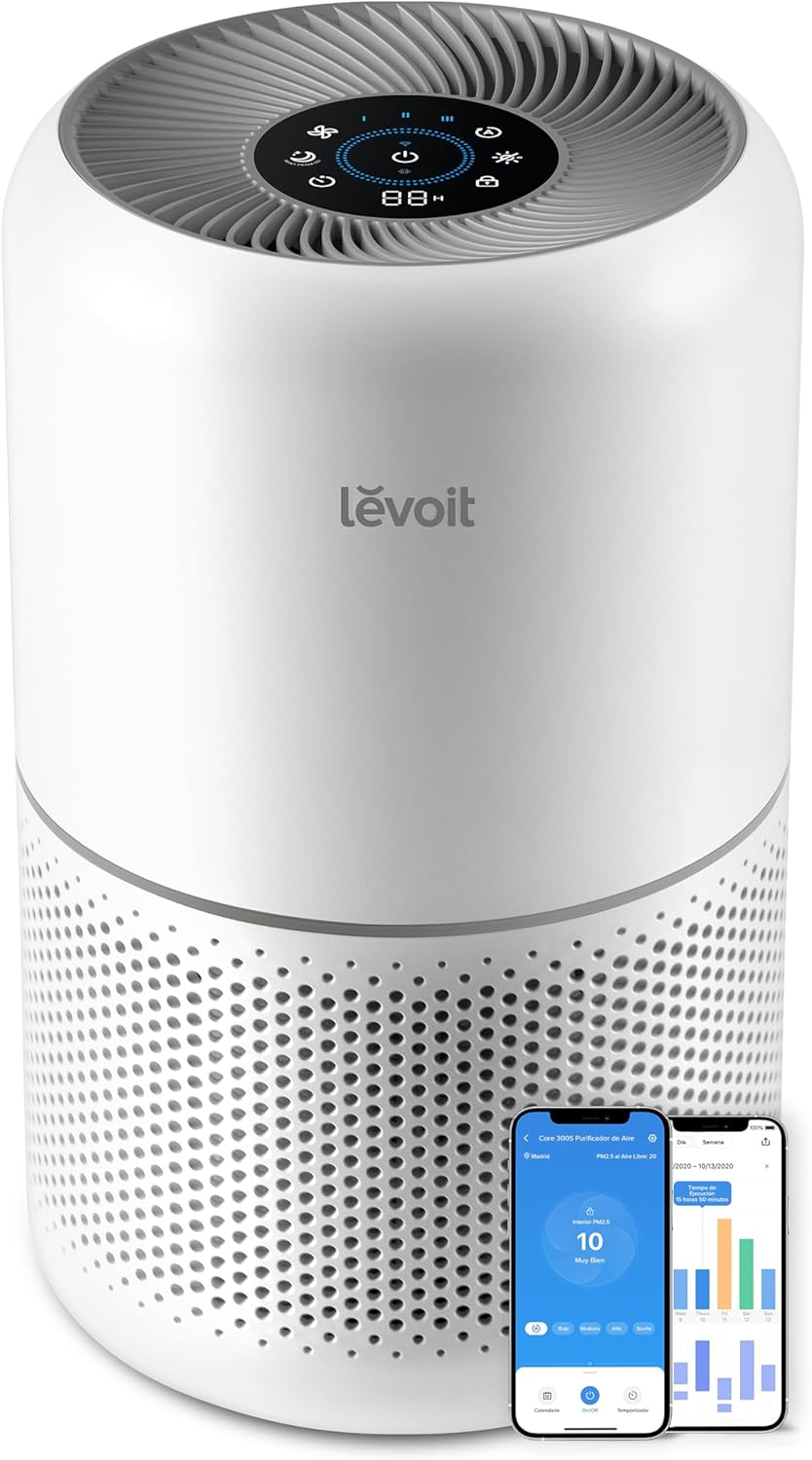 LEVOIT Core 300S purificador HEPA como apoyo frente a partículas y alérgenos