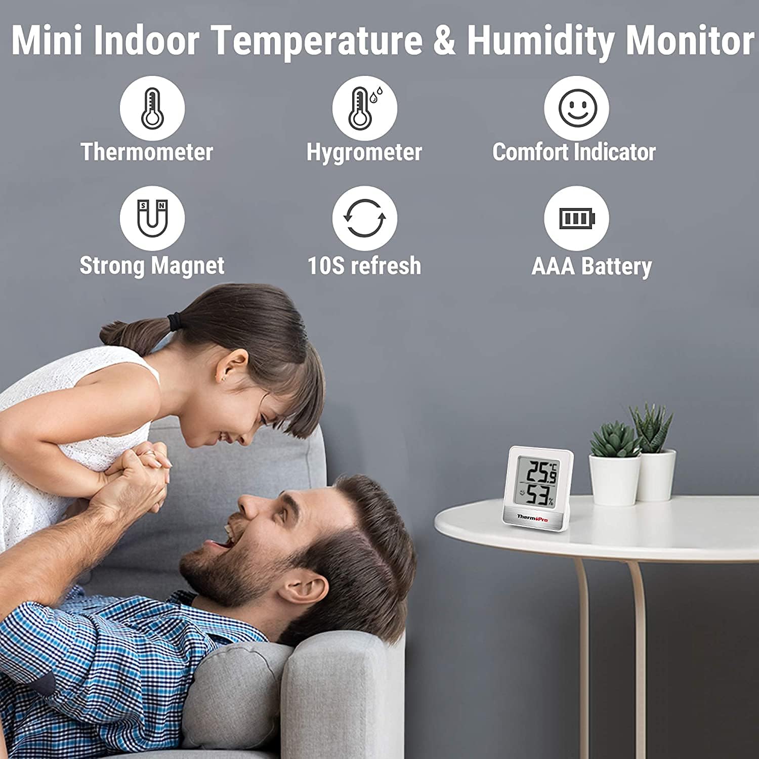 ThermoPro TP49 Pack 3 uso en casa