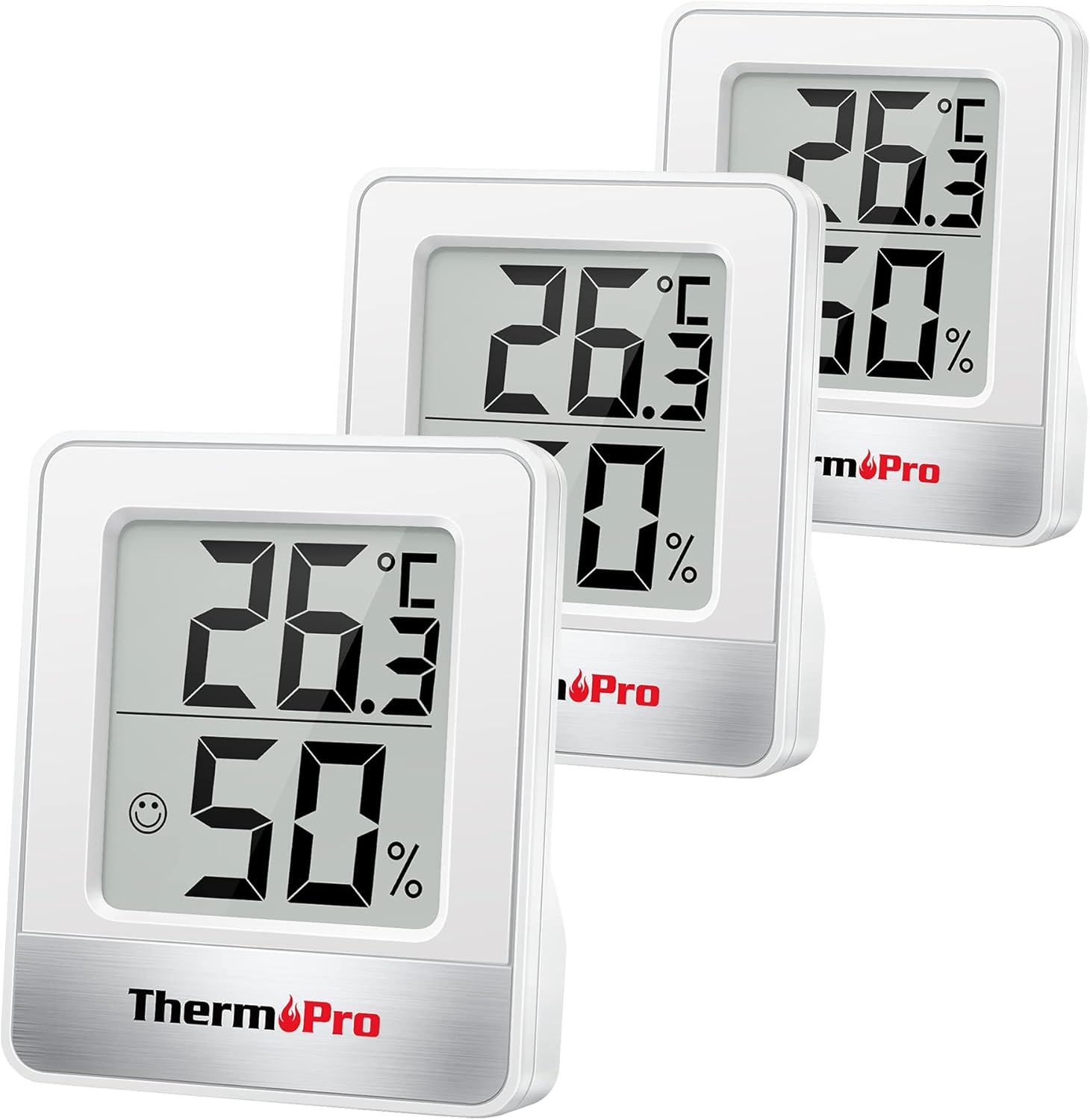 ThermoPro TP49 higrómetro digital como alternativa a un higrómetro de pared decorativo