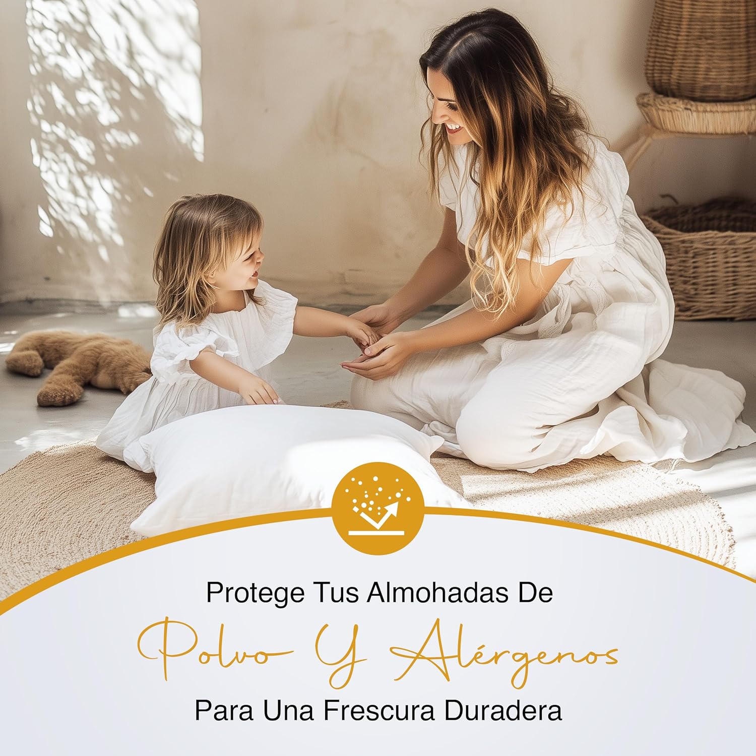 Miniatura Utopia Bedding almohada 3