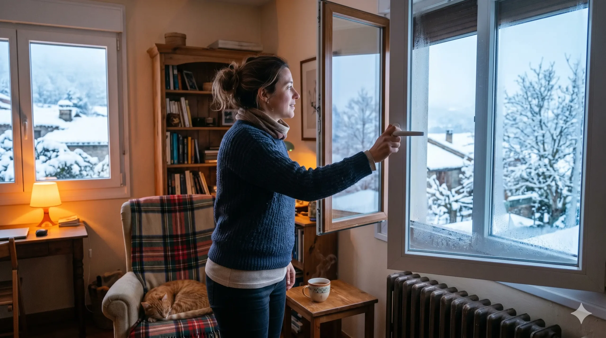 ventilación para bajar humedad relativa