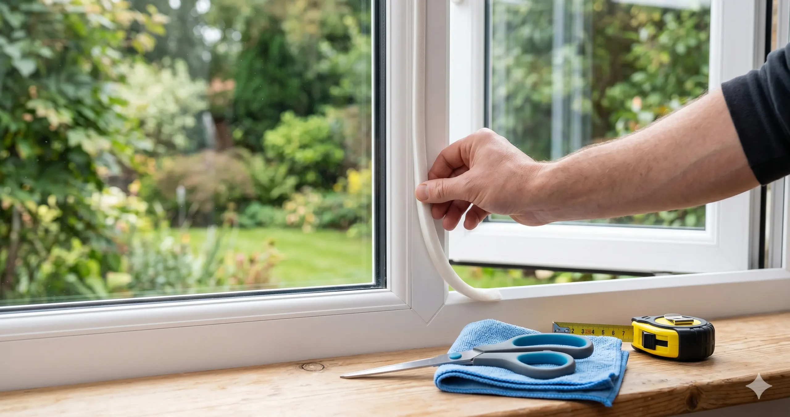 burletes adhesivos para puertas y ventanas