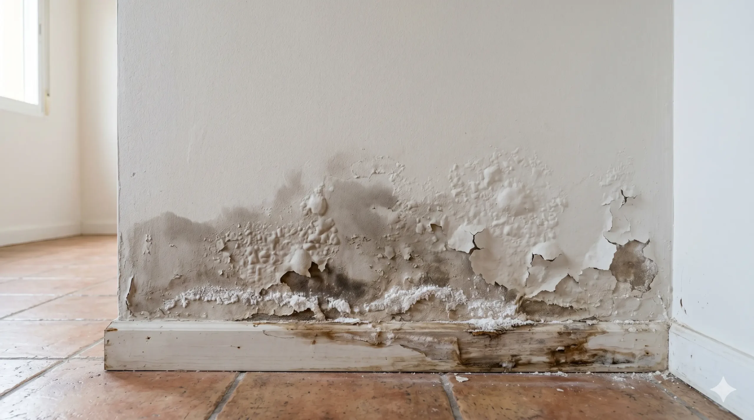 como identificar humedad por capilaridad en pared
