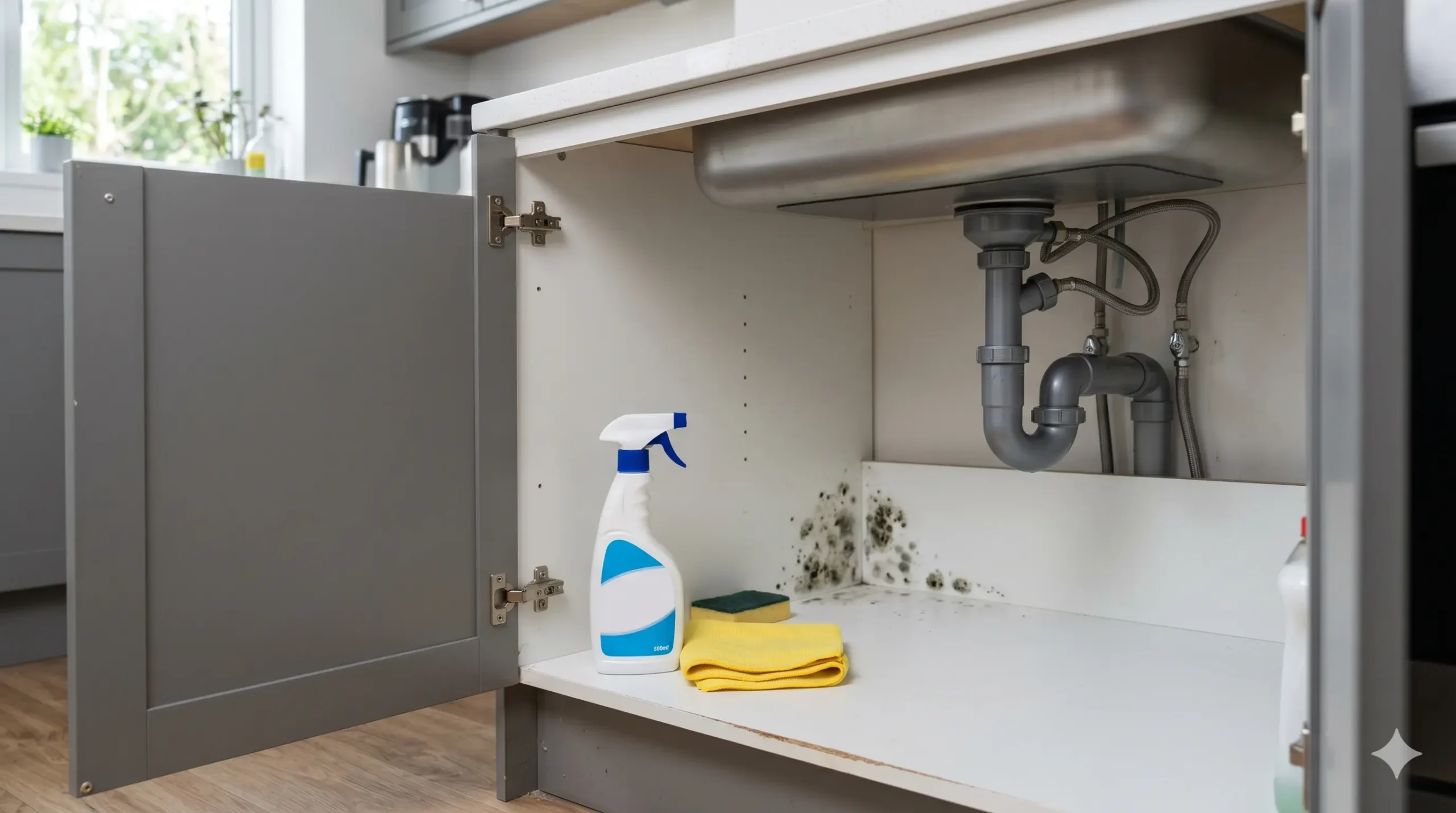 spray antimoho cocina para armarios fregadero juntas y electrodomésticos