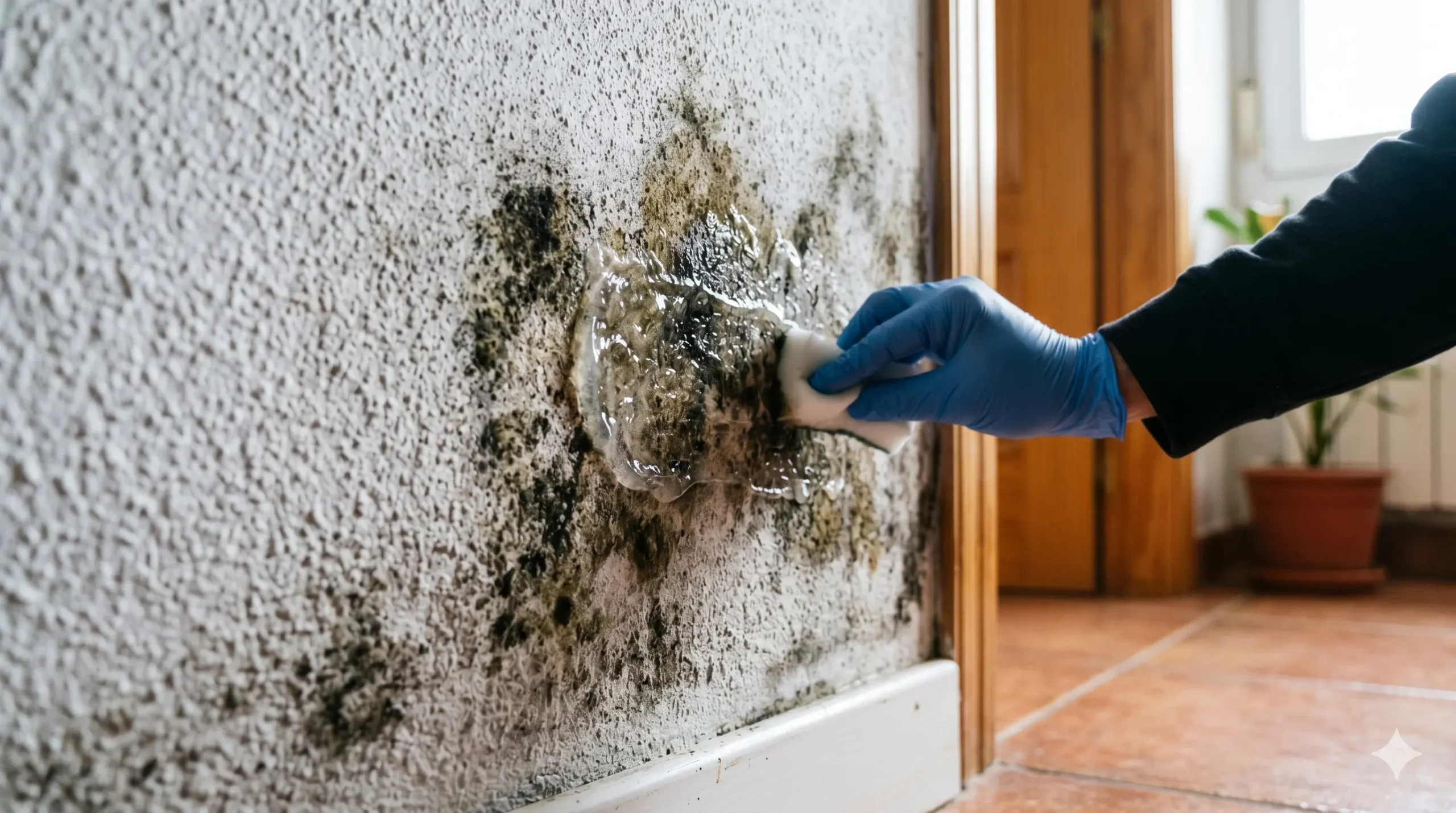 spray antimoho en gel para paredes porosas