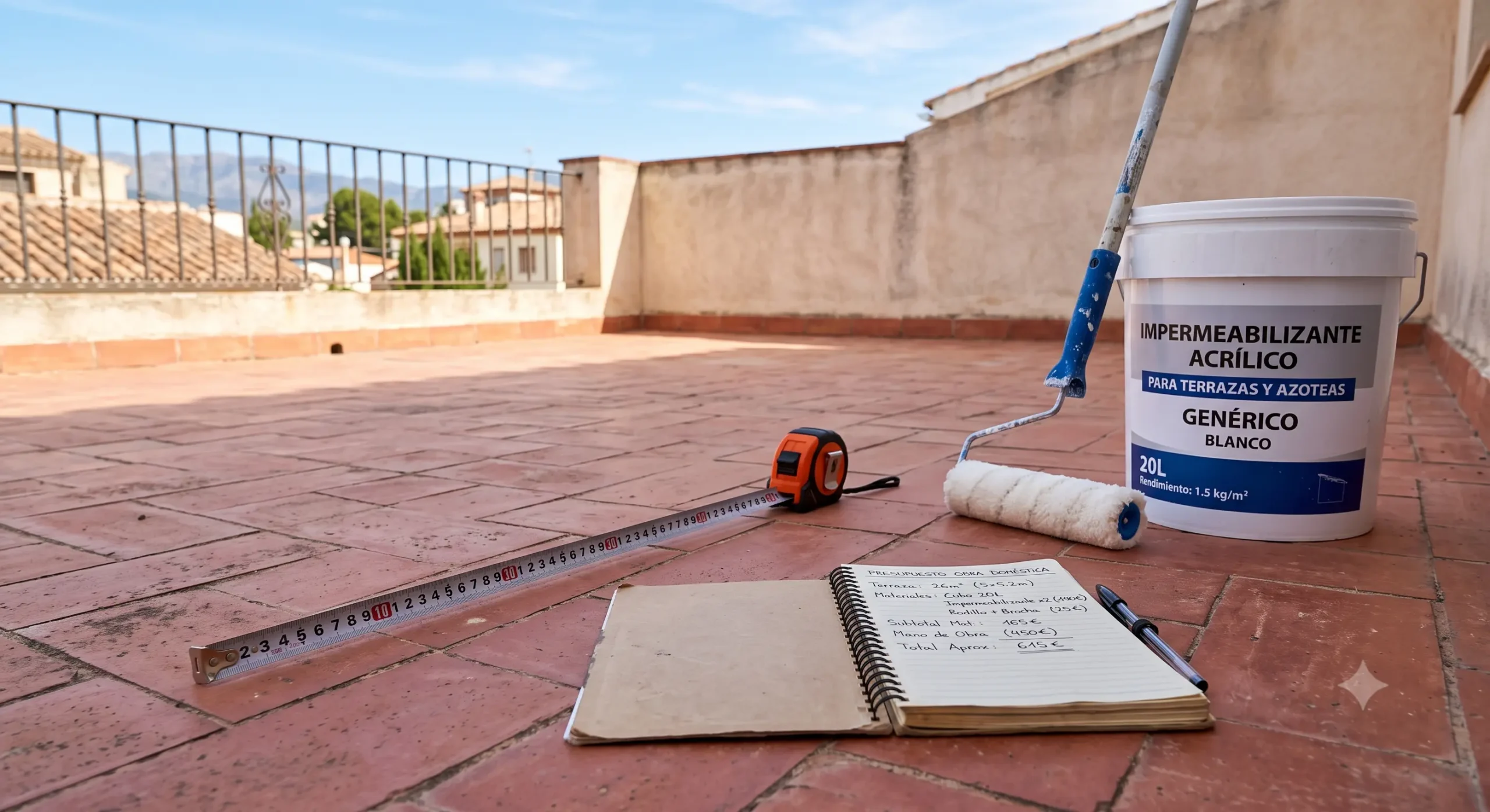 cuanto cuesta impermeabilizar una terraza
