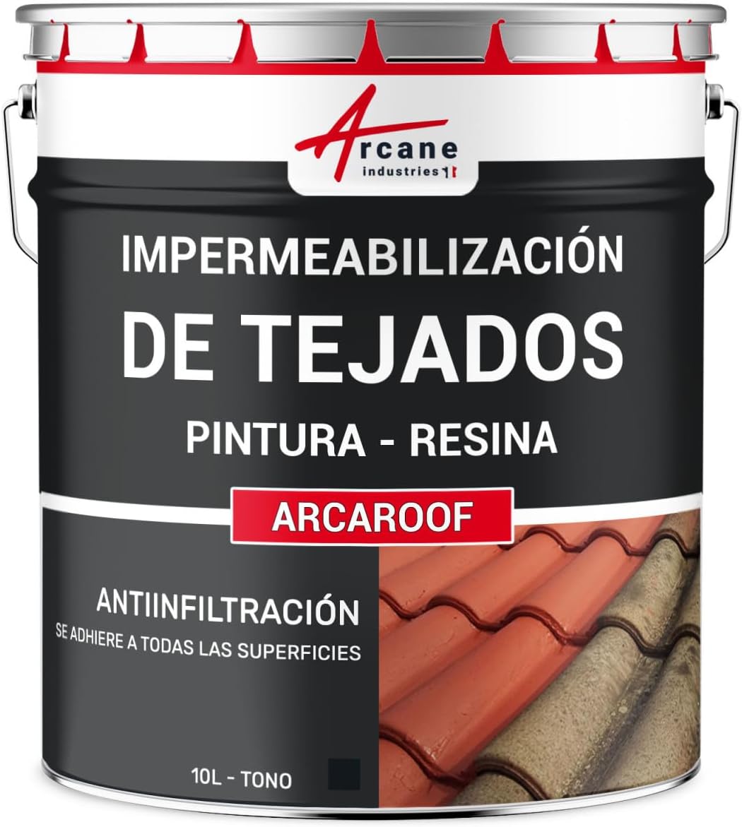 Arcaroof membrana líquida impermeabilizante para tejados y tejas