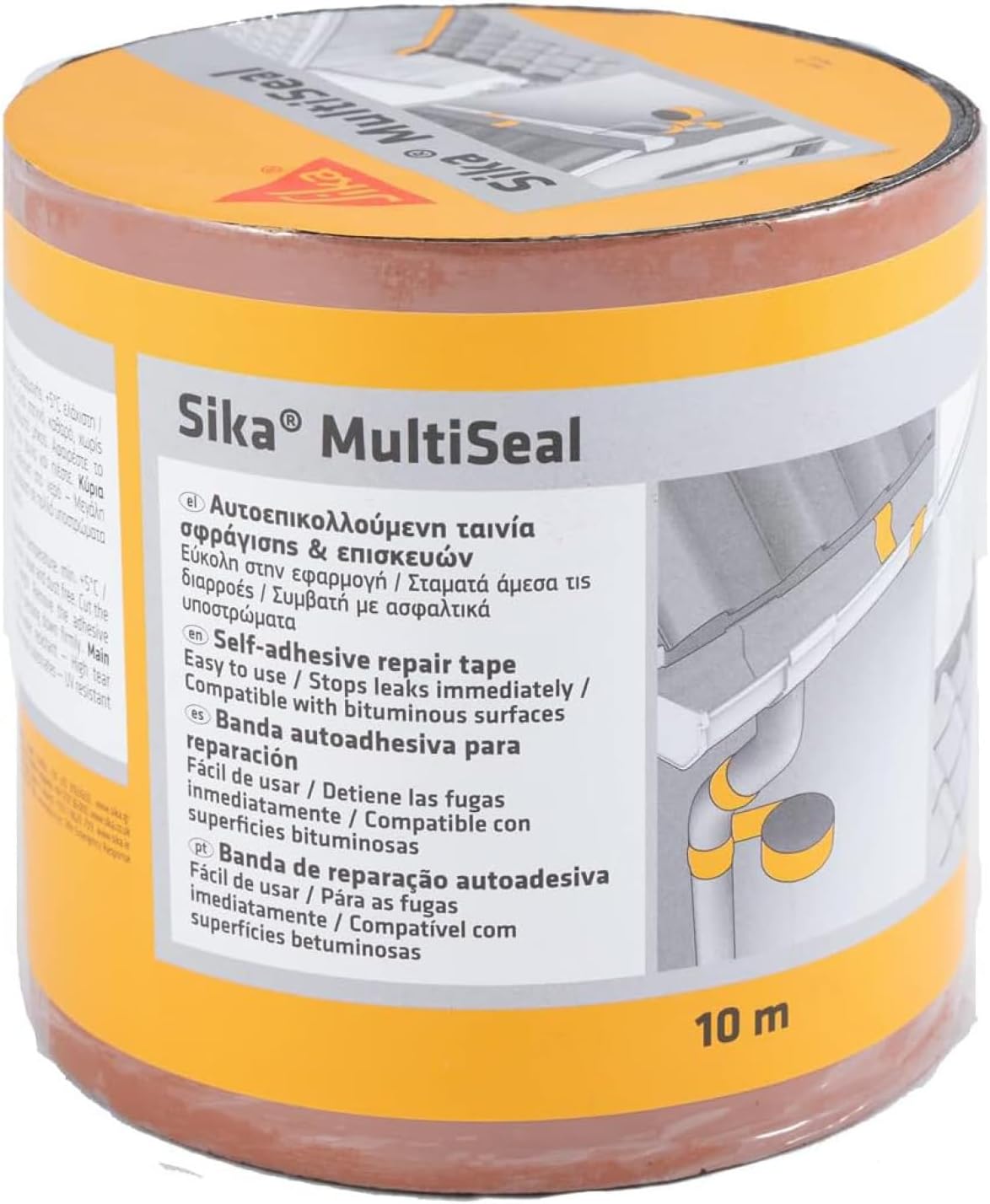 Sika MultiSeal lámina bituminosa autoadhesiva para tejados y canalones